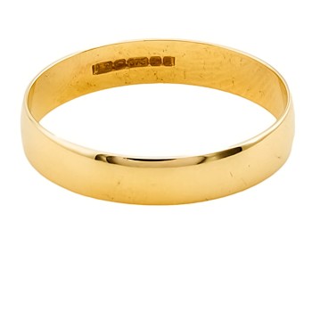 9ct Gold 1.8g Wedding Ring size U